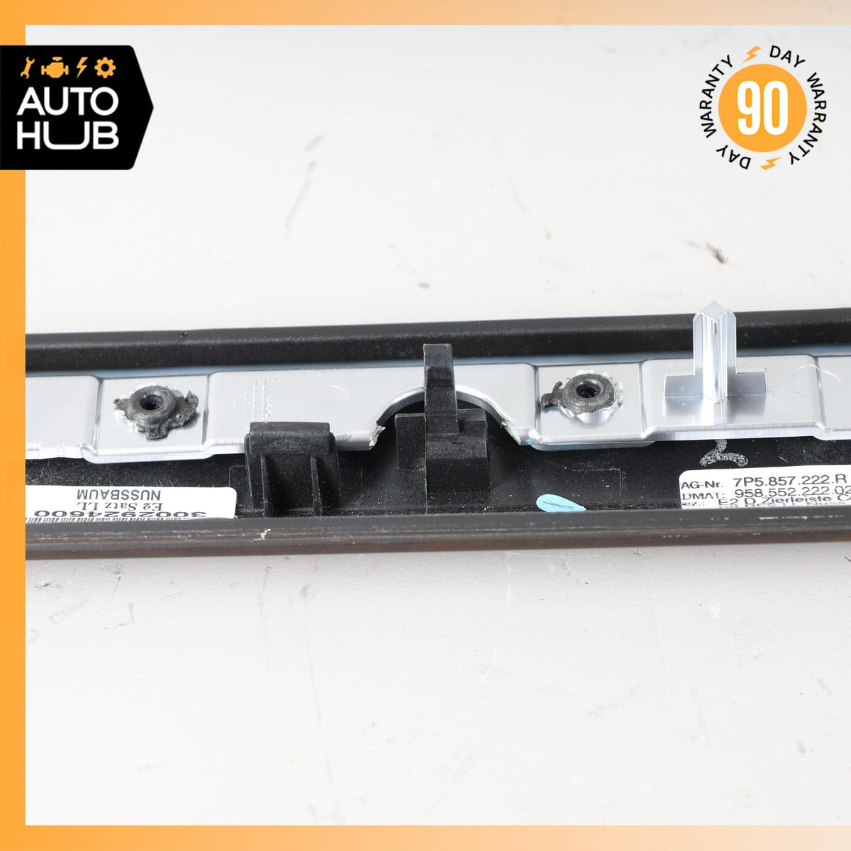 11-18 Porsche Cayenne 958 Turbo Right Side Dashboard Panel Trim OEM - photo 8