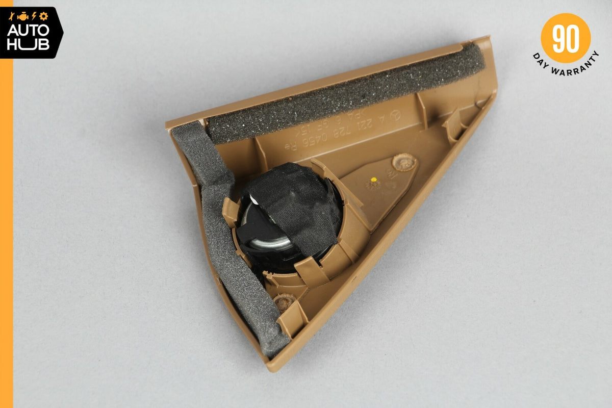 07-13 Mercedes W221 S550 S400 Door Corner Speaker Right Passenger Side Brown OEM - photo 10