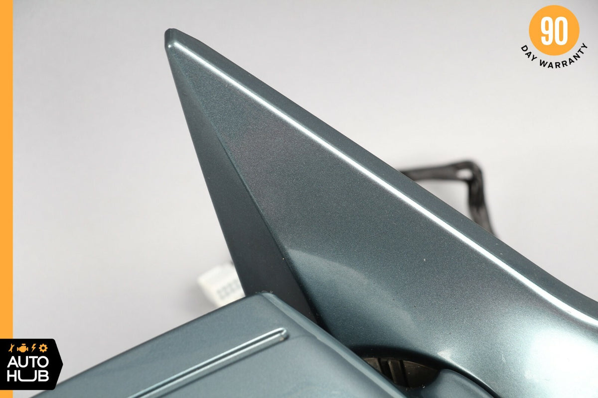 04-08 Mercedes R230 SL500 SL600 Side Rear View Door Mirror Right Blue OEM - photo 6
