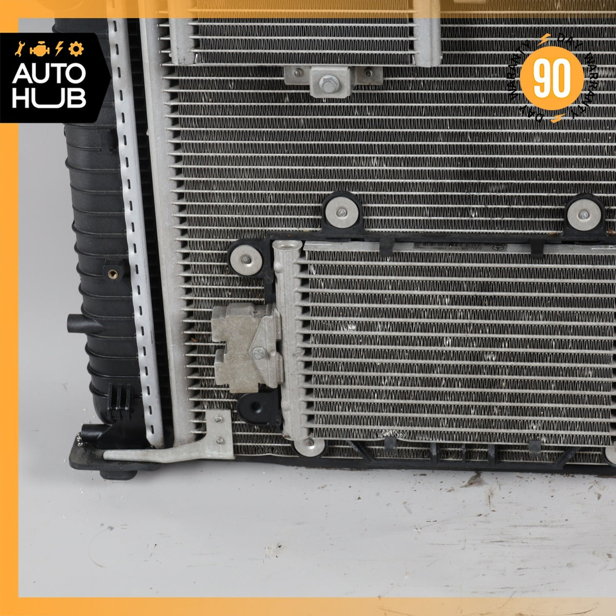 07-12 Mercedes R230 SL550 Engine Cooling Radiator A/C Condensor Oil Cooler OEM - photo 13
