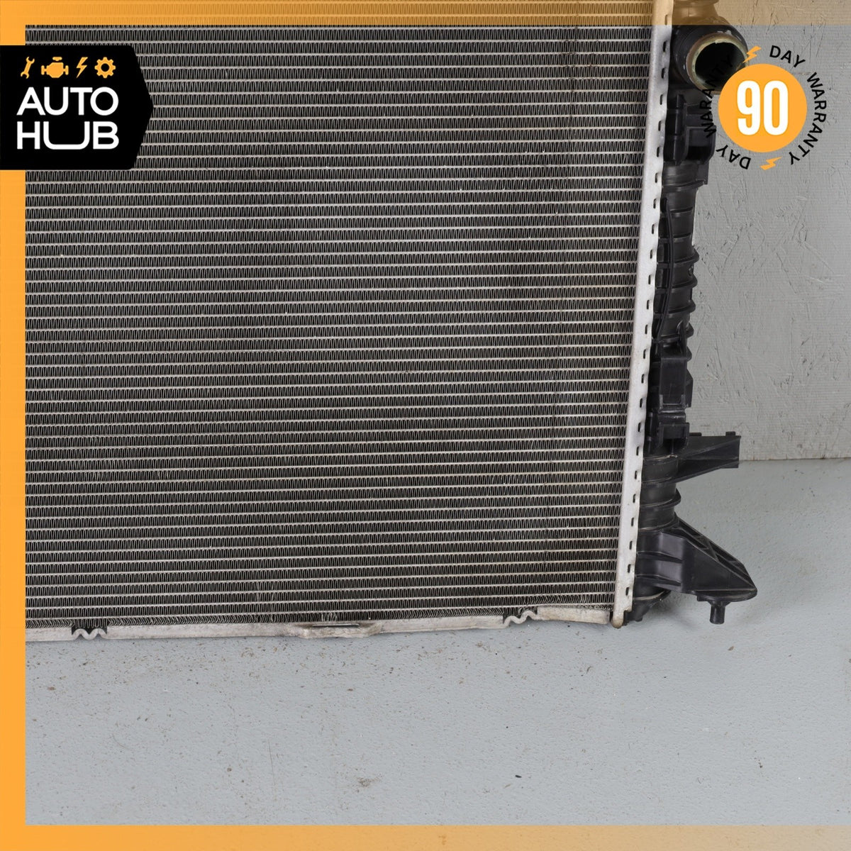 11-12 Audi D4 A8 4.2L Engine Cooling Radiator A/C Condenser Steering Cooler OEM - photo 12