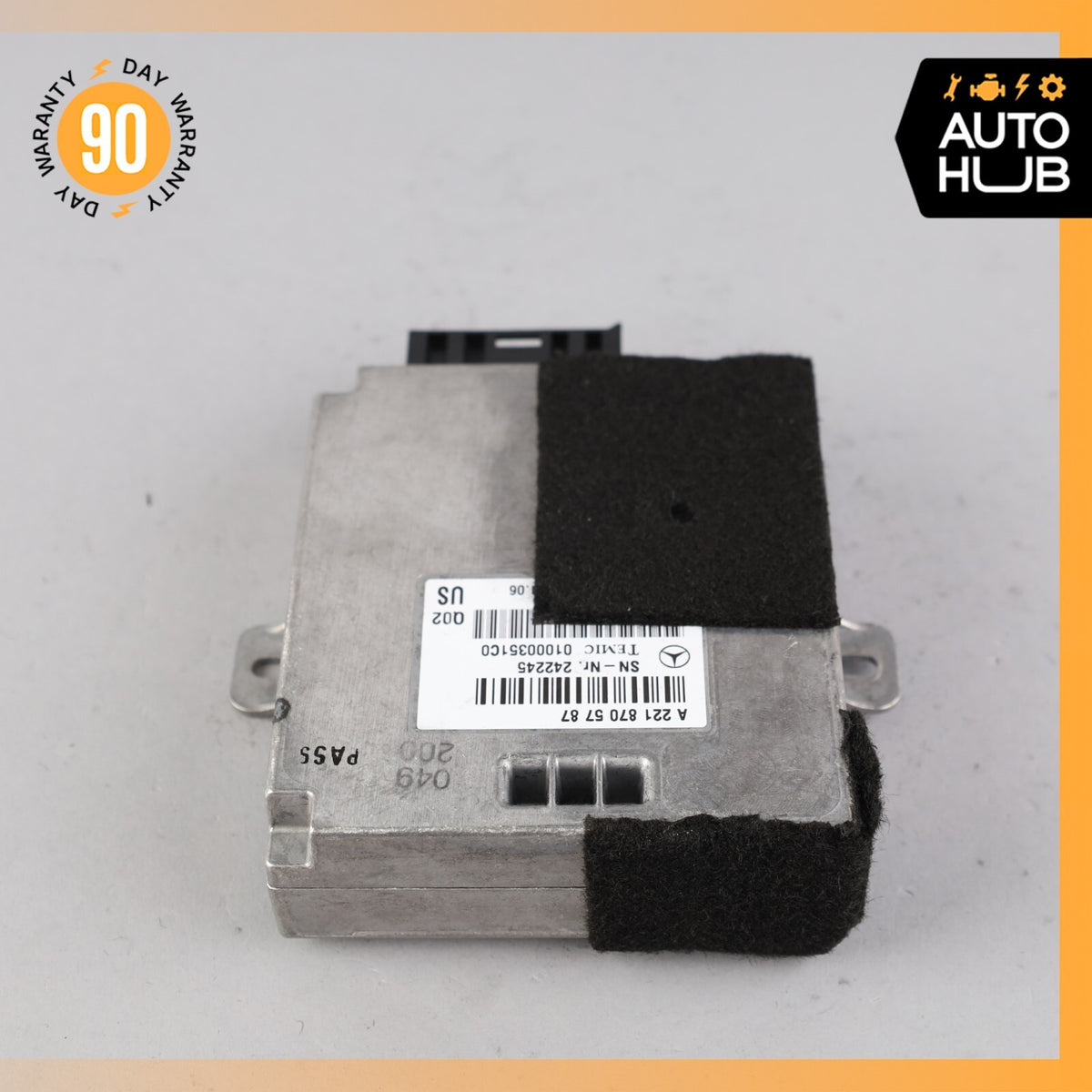 07-14 Mercedes W221 S600 CL550 Voice Language Communication Control Module OEM - photo 3