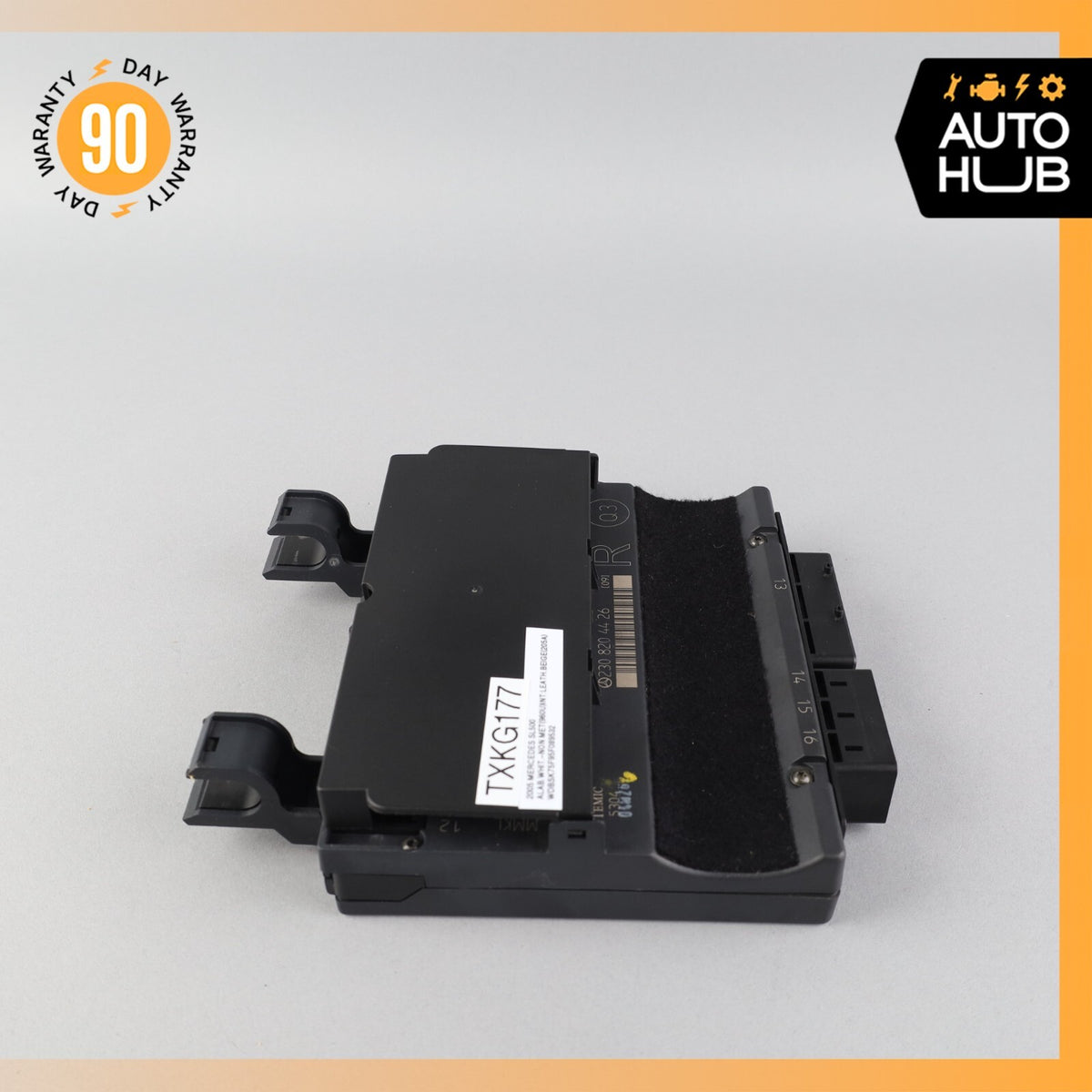 03-06 Mercedes R230 SL500 SL55 AMG Under Seat Control Module Right Side OEM - photo 4