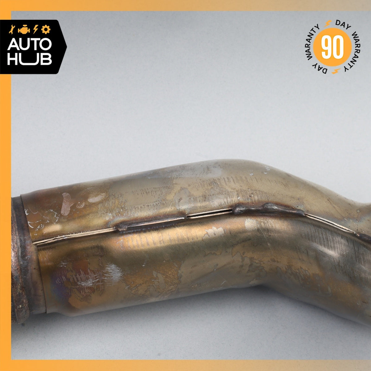 12-19 Mercedes X166 GL350 GLE350d BlueTec Engine Exhaust Downpipe OEM - photo 4