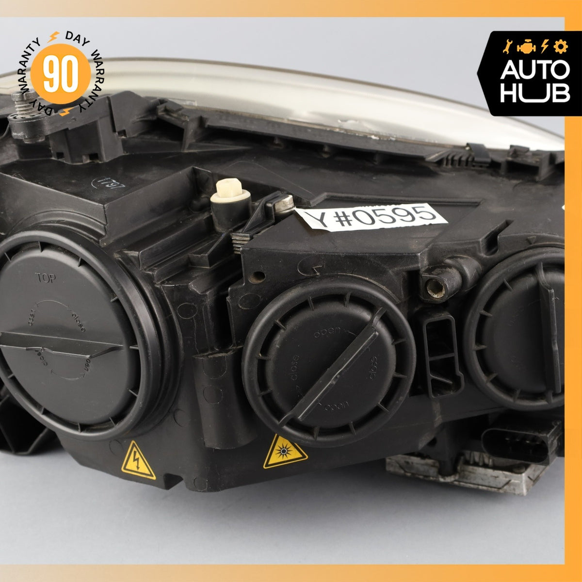 07-09 Mercedes W221 S550 S63 AMG Left Headlight Lamp Bi Xenon w/Night Vision OEM - photo 13