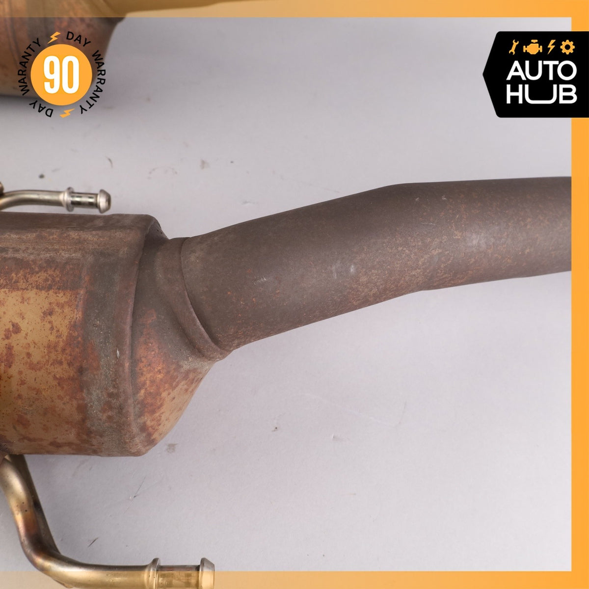 Porsche Cayenne 955 Turbo Rear Engine Exhaust Downpipe Left & Right Side Set OEM - photo 6