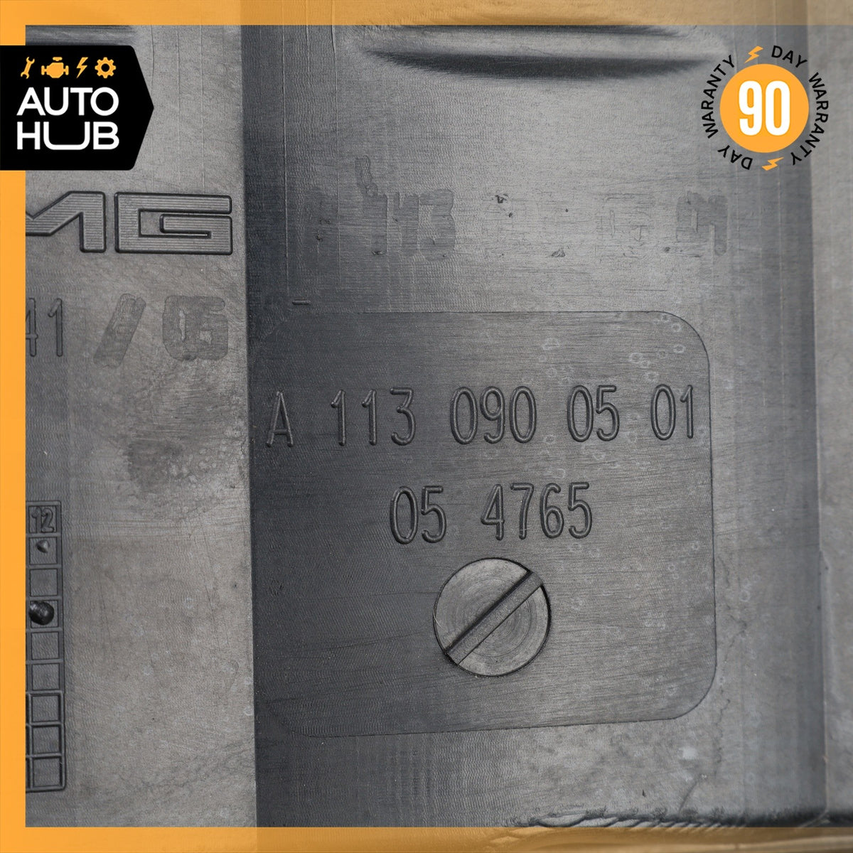 03-08 Mercedes W215 CL55 E55 AMG Engine Air Intake Filter Left 1130900501 OEM - photo 14