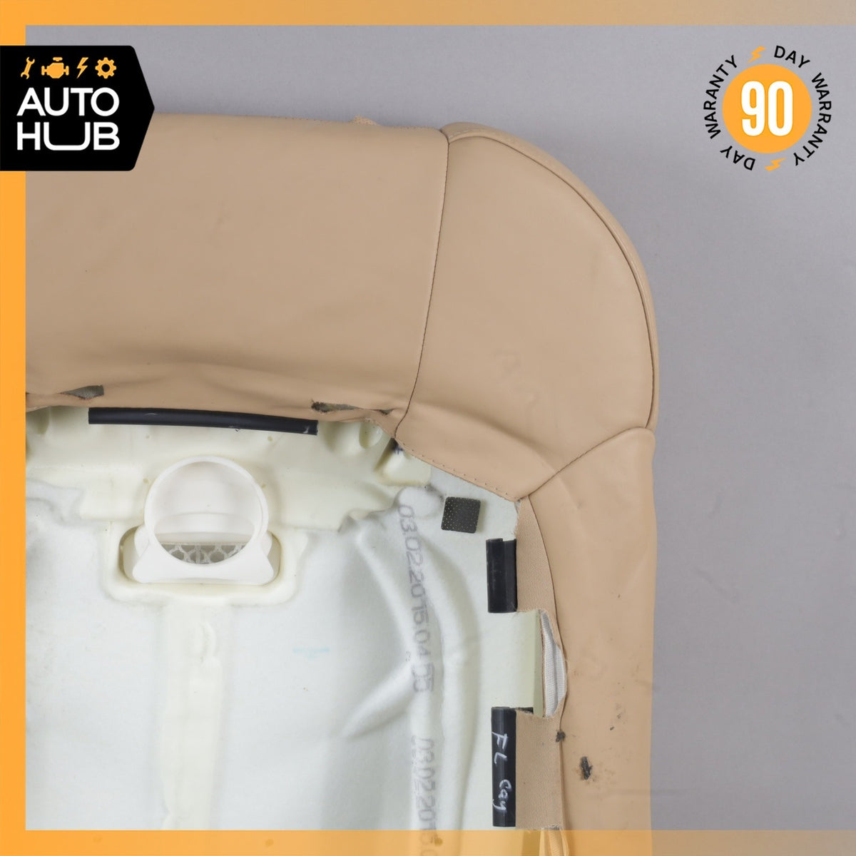 11-18 Porsche Cayenne 958 Front Left Driver Seat Upper Cushion Leather OEM - photo 15