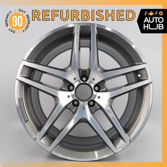 Mercedes W222 S550 S63 AMG 9.5 x 19 19" Rear Wheel Rim 2224010100 OEM - photo 1