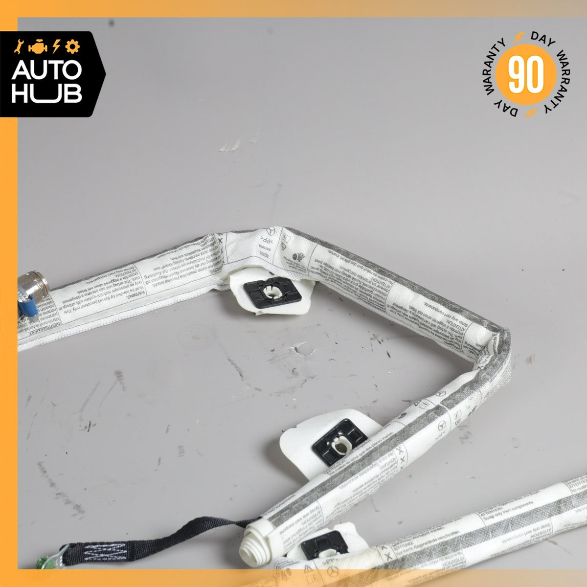10-15 Mercedes X204 GLK350 Right Roof Curtain Airbag Air Bag 2048602402 OEM - photo 8