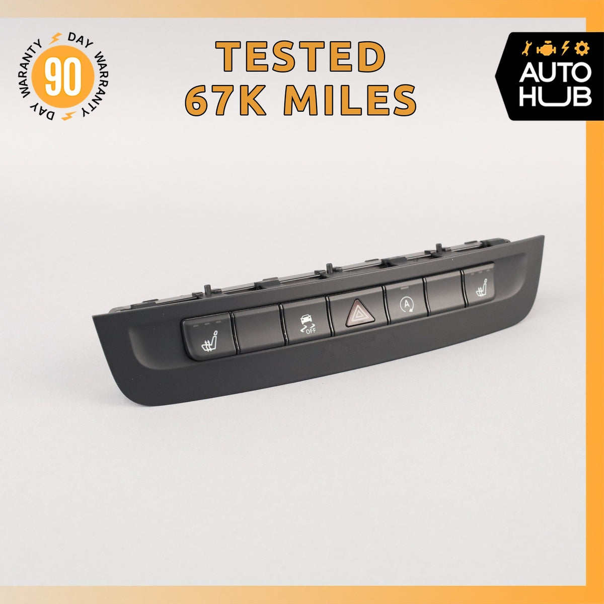 14-19 Mercedes W117 CLA45 AMG CLA250 Hazard Control Switch Panel OEM - photo 1