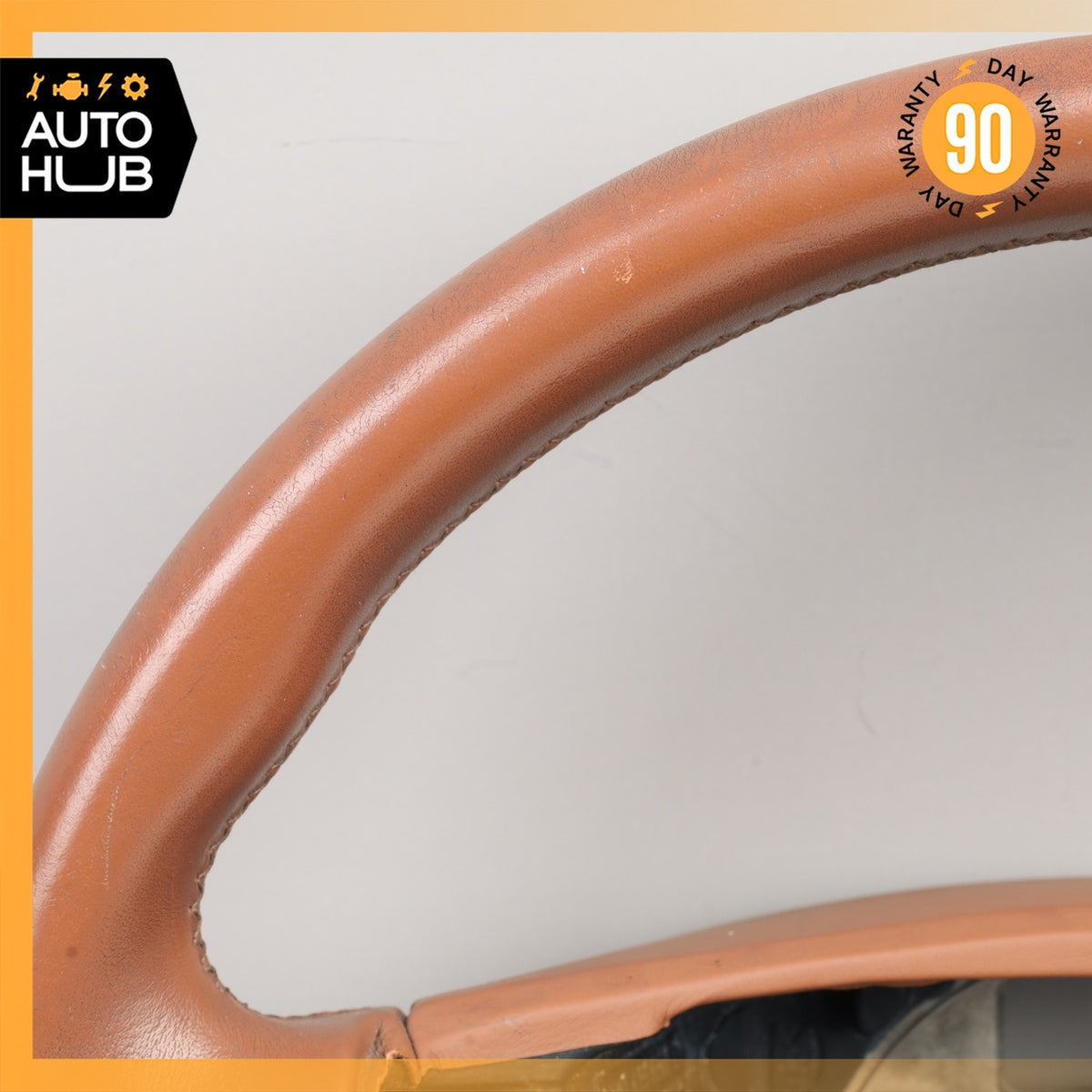 03-10 Bentley Continental GT GTC Flying Spur Driver Steering Wheel Brown OEM 87k - photo 7