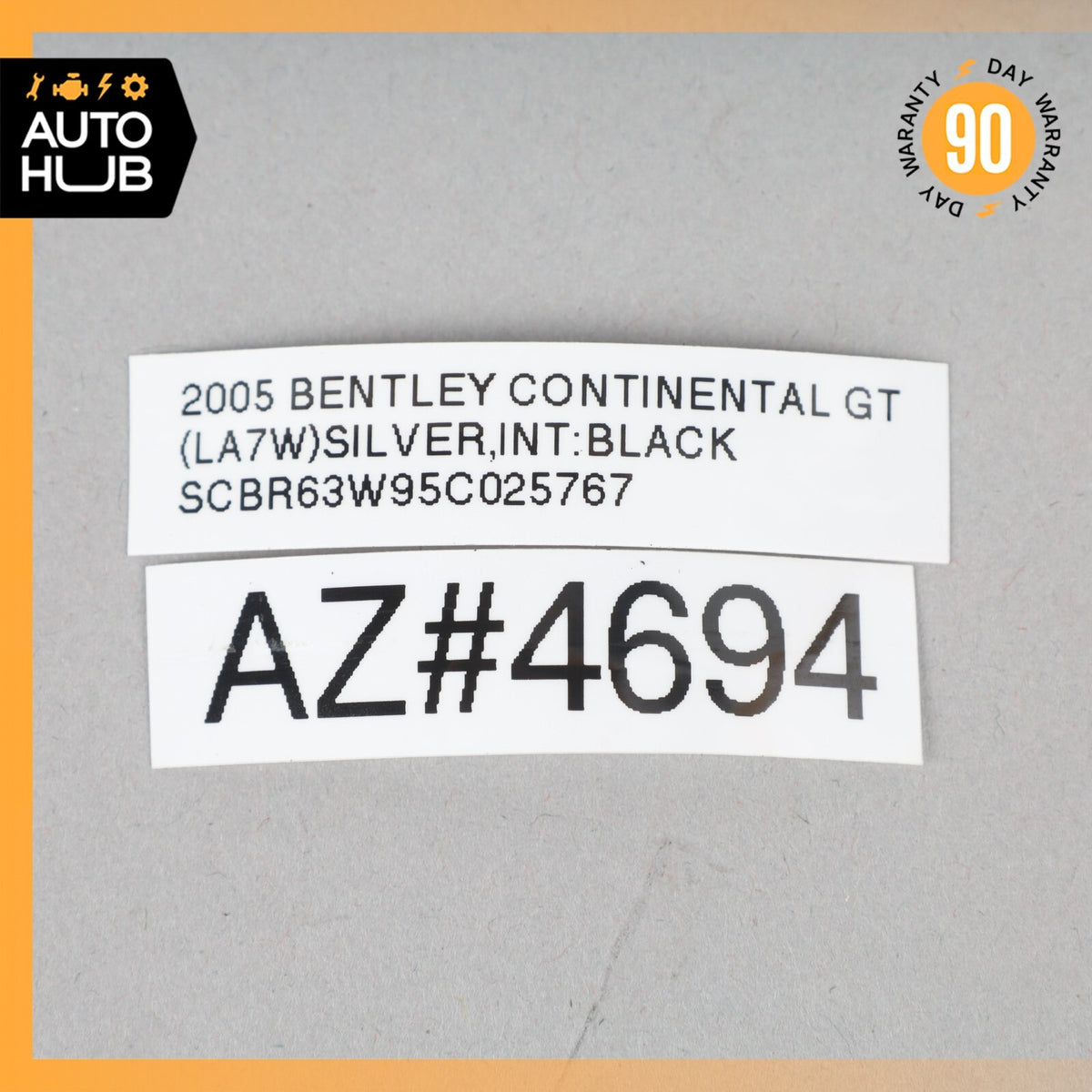 03-18 Bentley Continental GT GTC Negative Battery Cable Harness OEM - photo 10