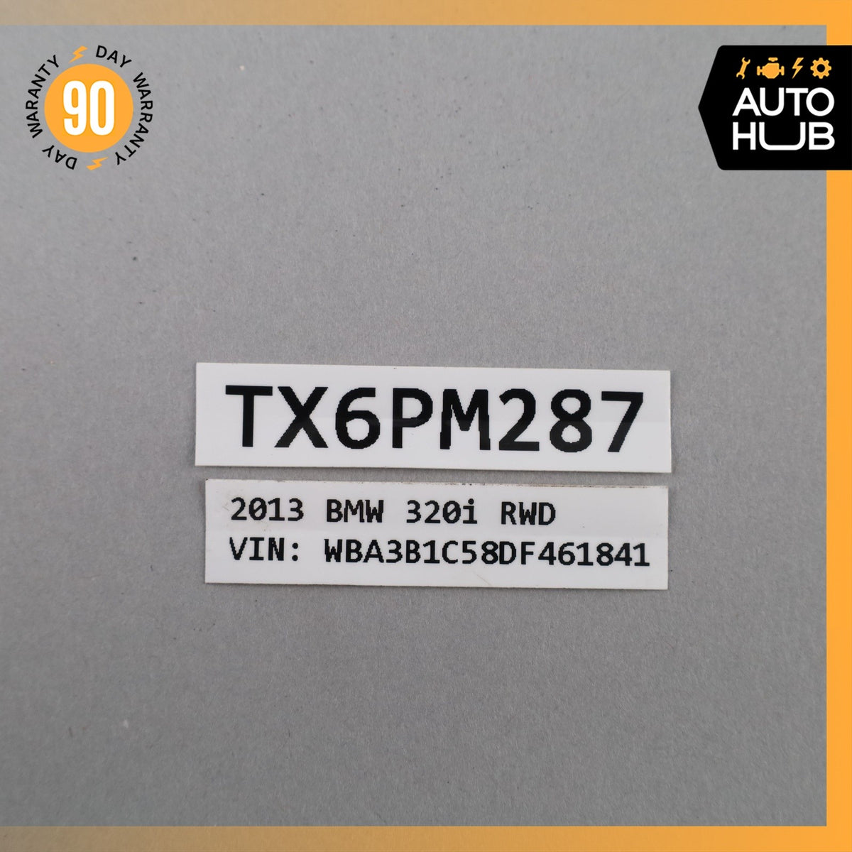 12-16 BMW F30 320i 328i Fuel Charcoal Canister Evap Evaporator OEM - photo 14