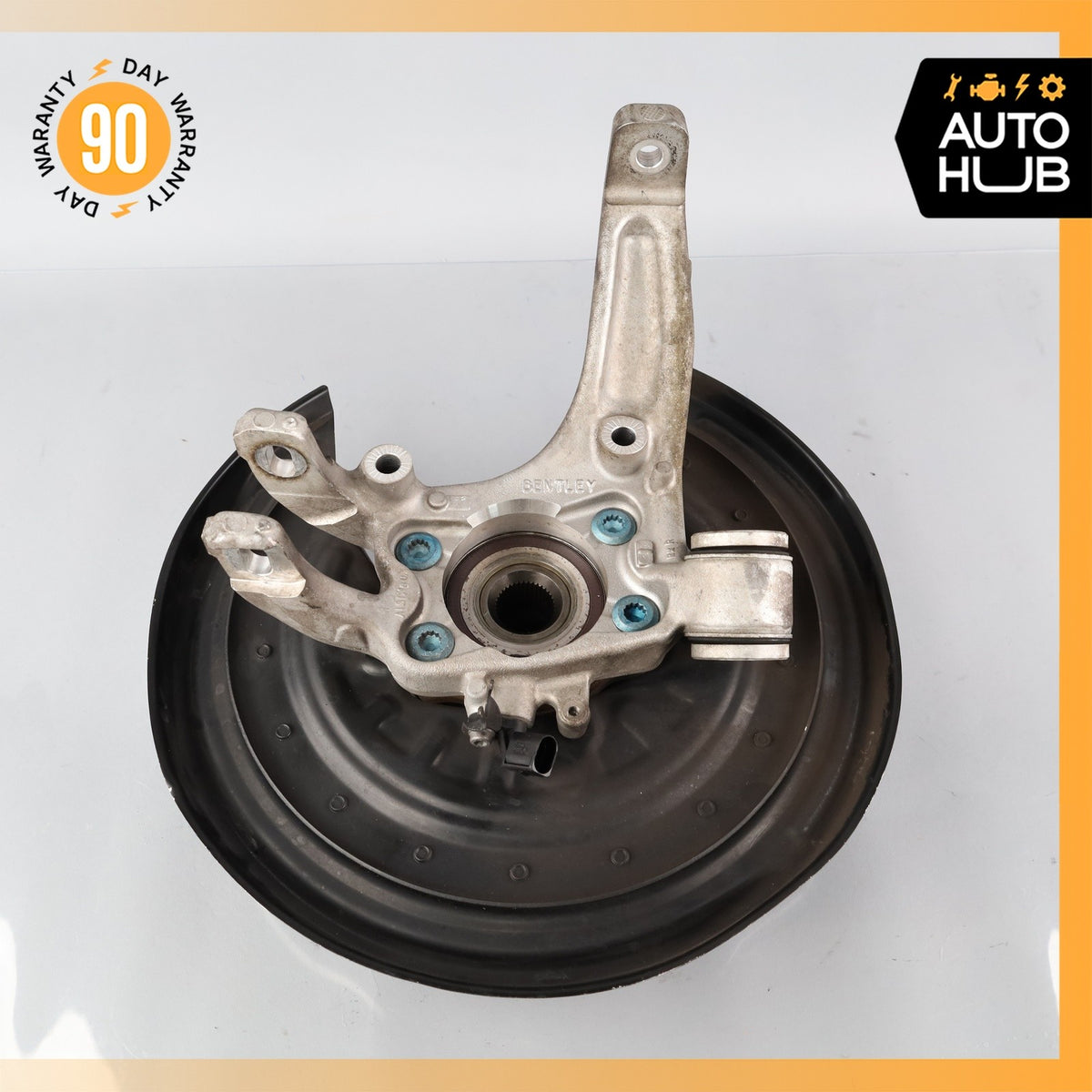 07-11 Bentley Continental GTC Rear Right Side Spindle Knuckle Hub OEM 43k - photo 9