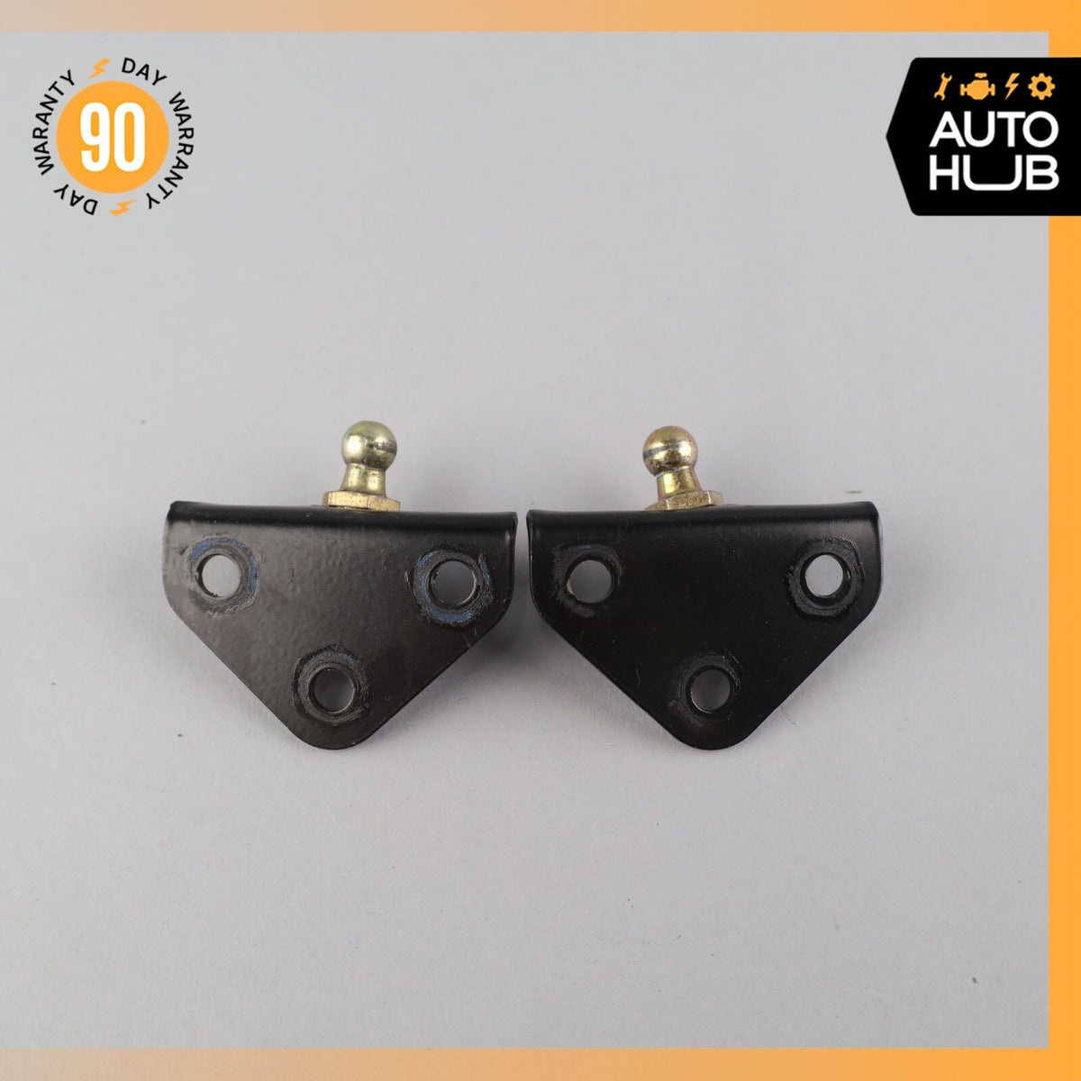 Aston Martin DB7 Convertible Trunk Lid Shock Lift Support Strut Brackets Set OEM - photo 5