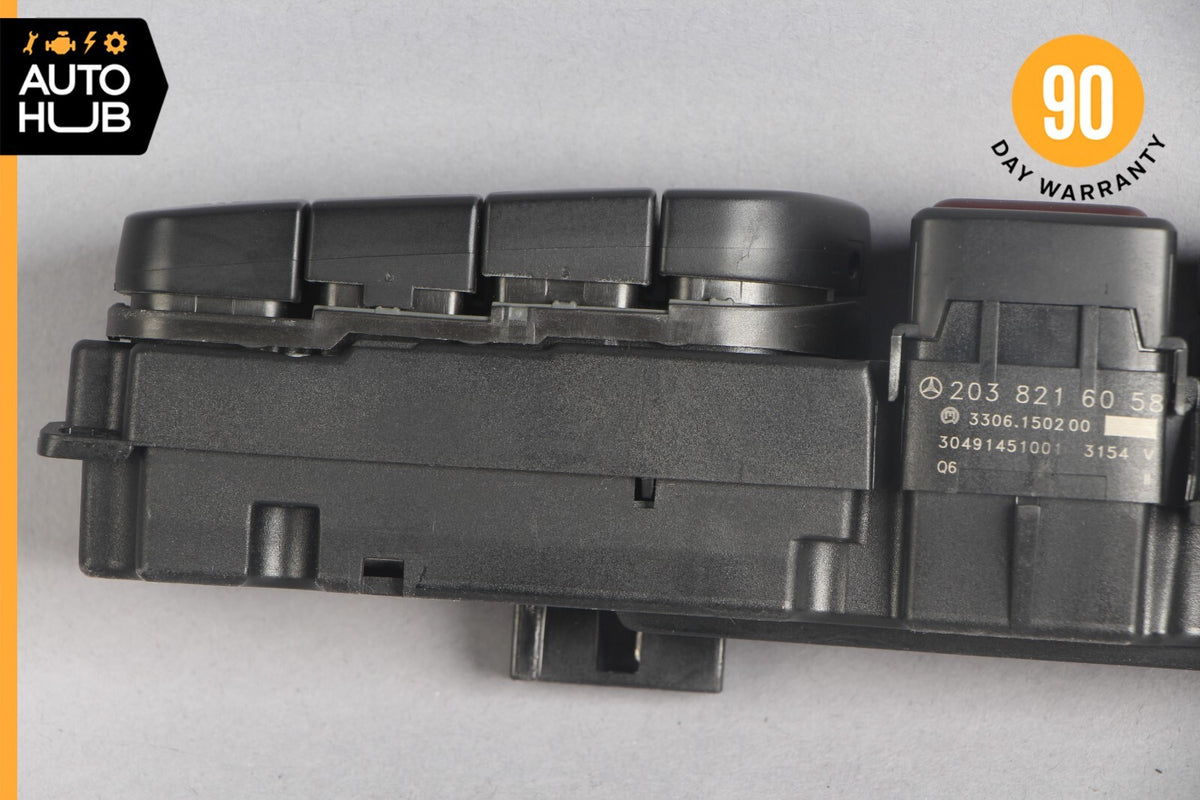 01-04 Mercedes W209 CLK500 C320 Dashboard Control Switch Panel 2038216058 OEM - photo 6