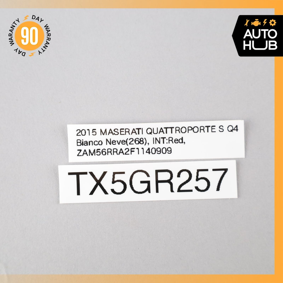 Maserati Quattroporte M156 Front Right or Left Seat Headrest Head Rest OEM 57k - photo 15