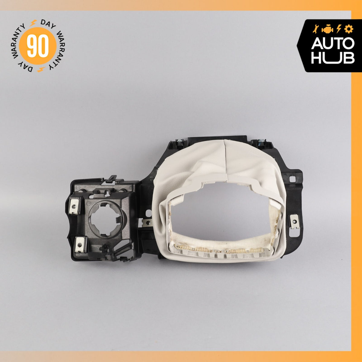 14-17 Mercedes W222 S600 S550 S550e Steering Column Cover Boot Trim Gray OEM - photo 1