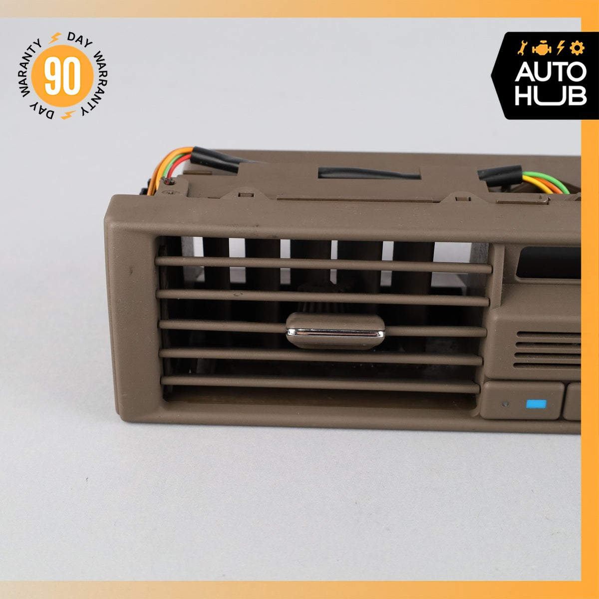 97-99 Mercedes W140 CL600 S500 Coupe Dash Center Middle A/C Air Vent Brown OEM - photo 3