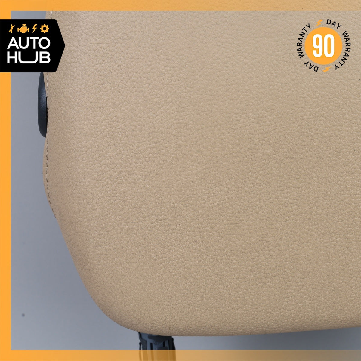 11-14 Porsche Cayenne 958 Hybrid S Front Right Side Headrest Head Rest Beige OEM - photo 3