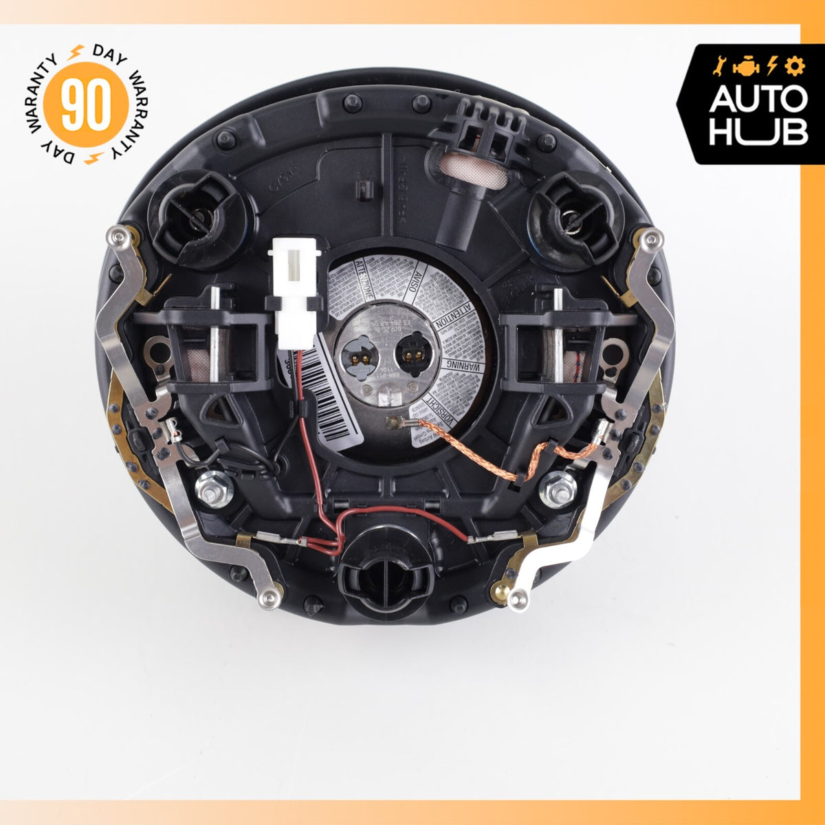 10-19 Jaguar X351 XJL 3.0L Steering Wheel Airbag Air Bag Black OEM - photo 7