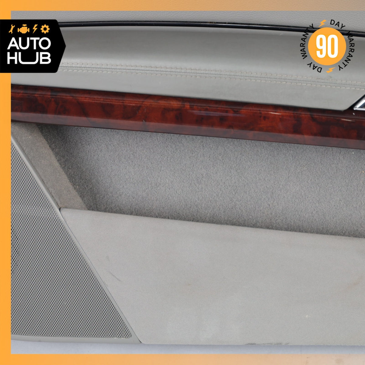 07-10 Mercedes W216 CL550 Front Left Driver Side Interior Door Panel Gray OEM - photo 10
