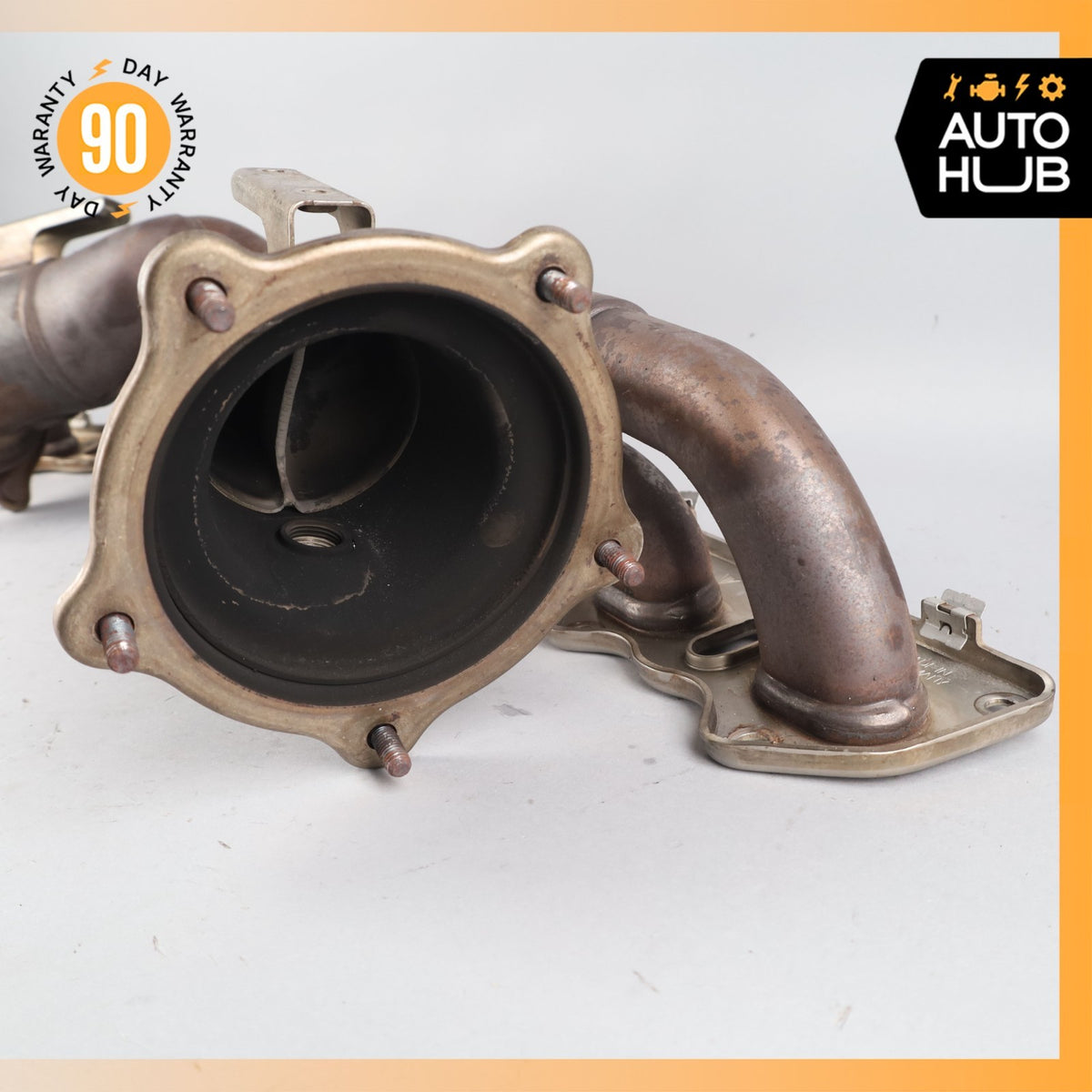 08-14 Porsche Cayenne 958 S GTS 4.8L V8 Exhaust Manifold Set 94811113000 OEM - photo 8