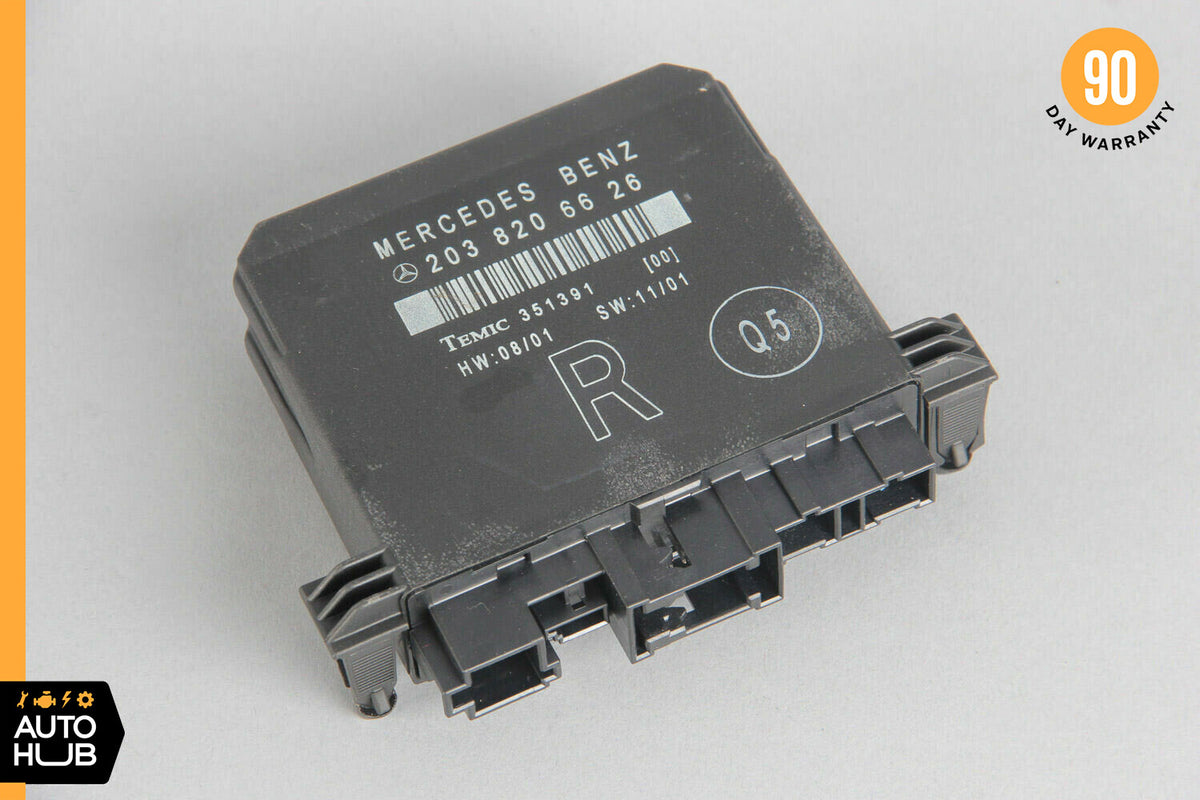 01-07 Mercedes W203 C230 C240 C320 Rear Right Control Module 2038206626 OEM - photo 1