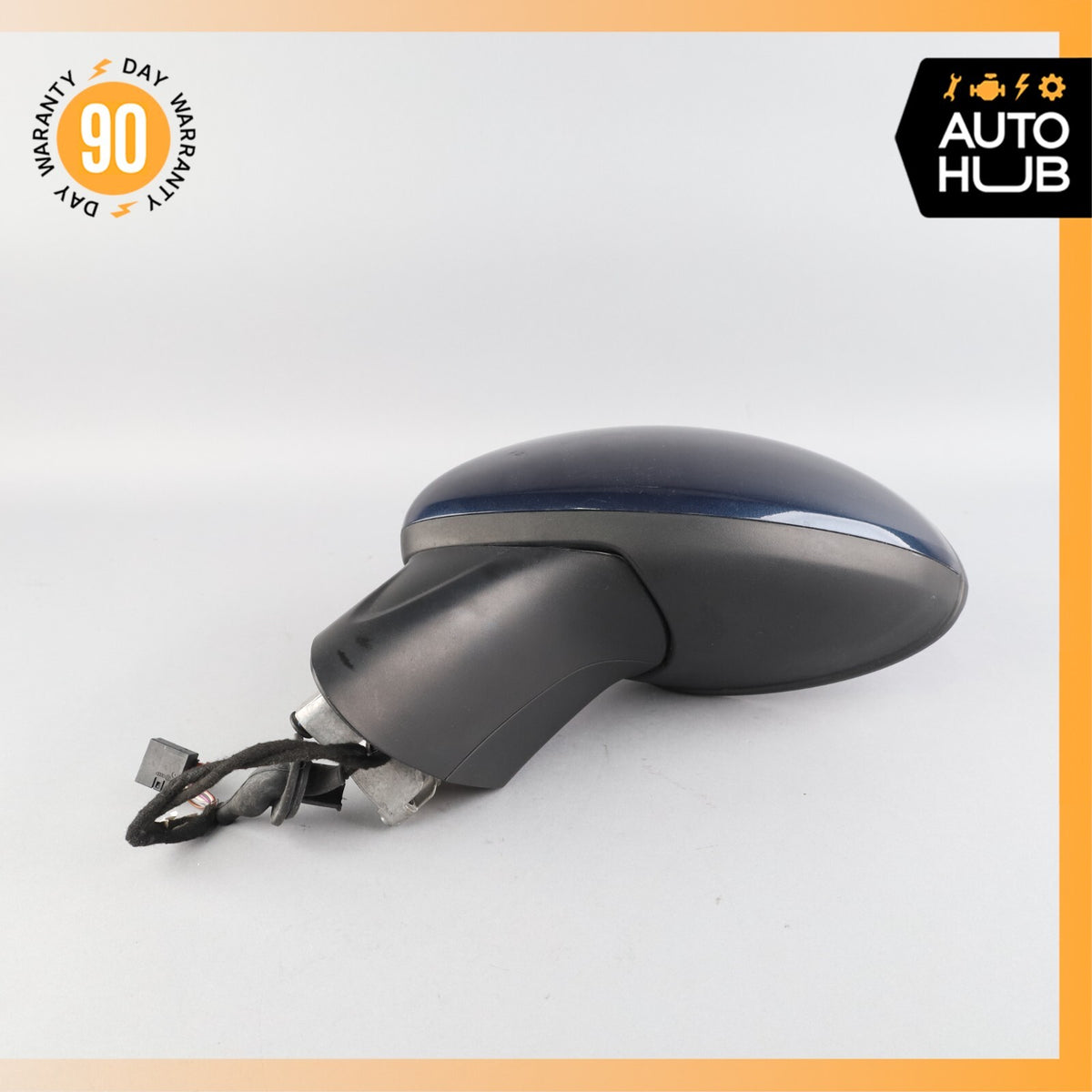 11-14 Porsche Cayenne 958 Left Side Rear View Door Mirror Blue OEM - photo 11
