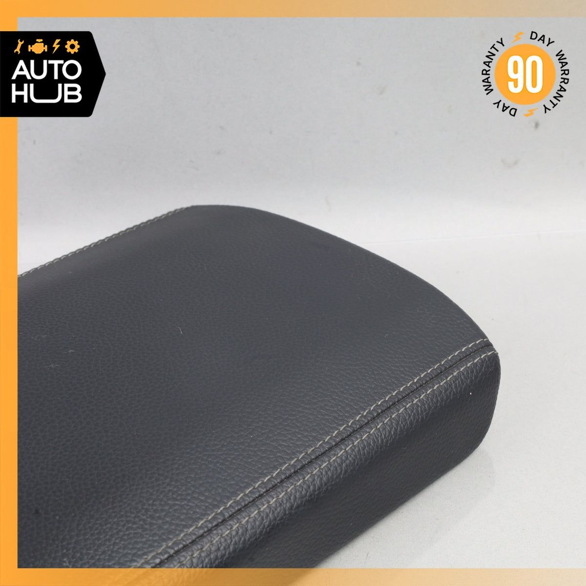 06-12 Mercedes X164 GL450 GL350 Center Console Armrest Arm Rest Cover Black OEM - photo 5