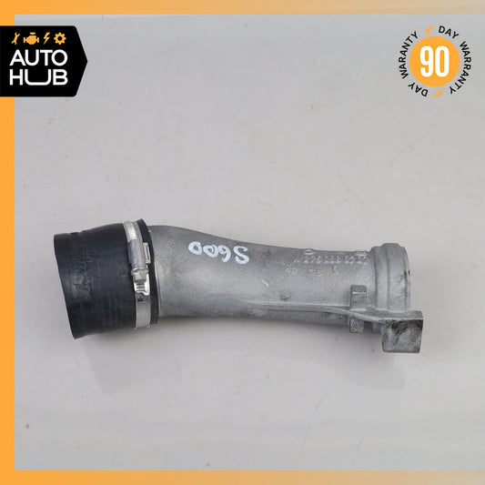 03-12 Mercedes W221 S600 CL600 Turbocharger Hose Pipe Left 2750980707 OEM - photo 1