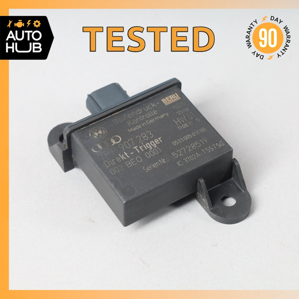 11-18 Porsche Cayenne 958 S Tire Pressure Monitoring System TPMS Receiver OEM - photo 1