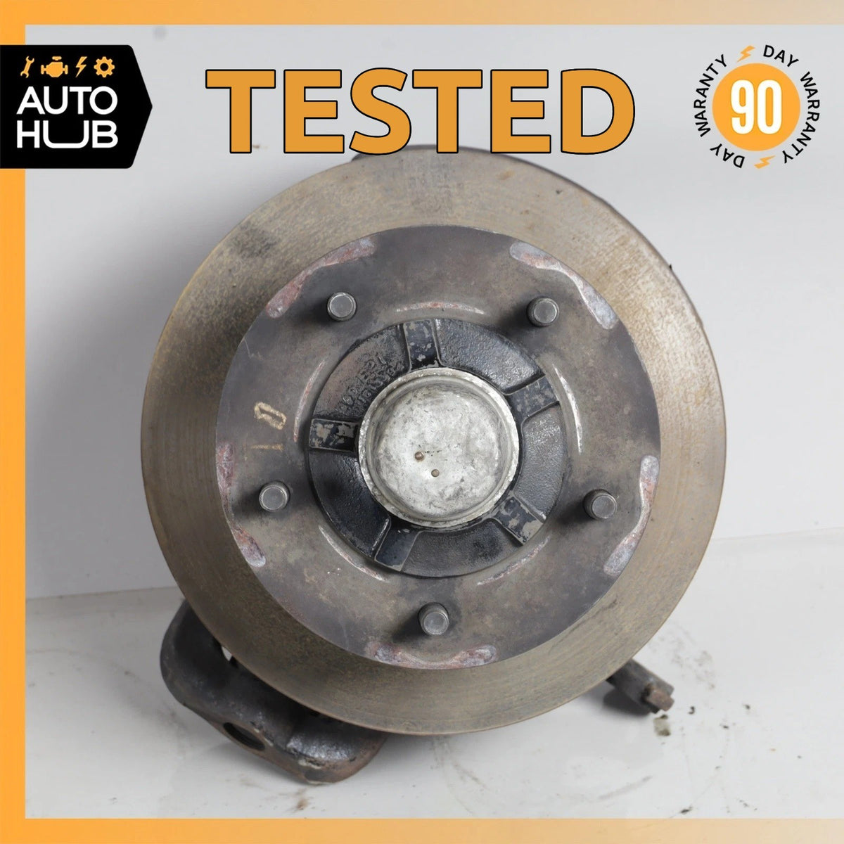 Rolls Royce Silver Spirit Mulsanne Front Right Spindle Knuckle Hub w/ Disc OEM - photo 1