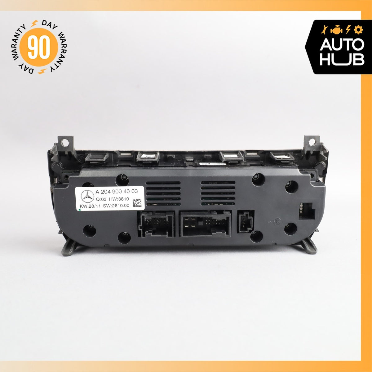 Mercedes W218 CLS550 AC A/C Heater Climate Control w/ Trim 2049004003 OEM - photo 15