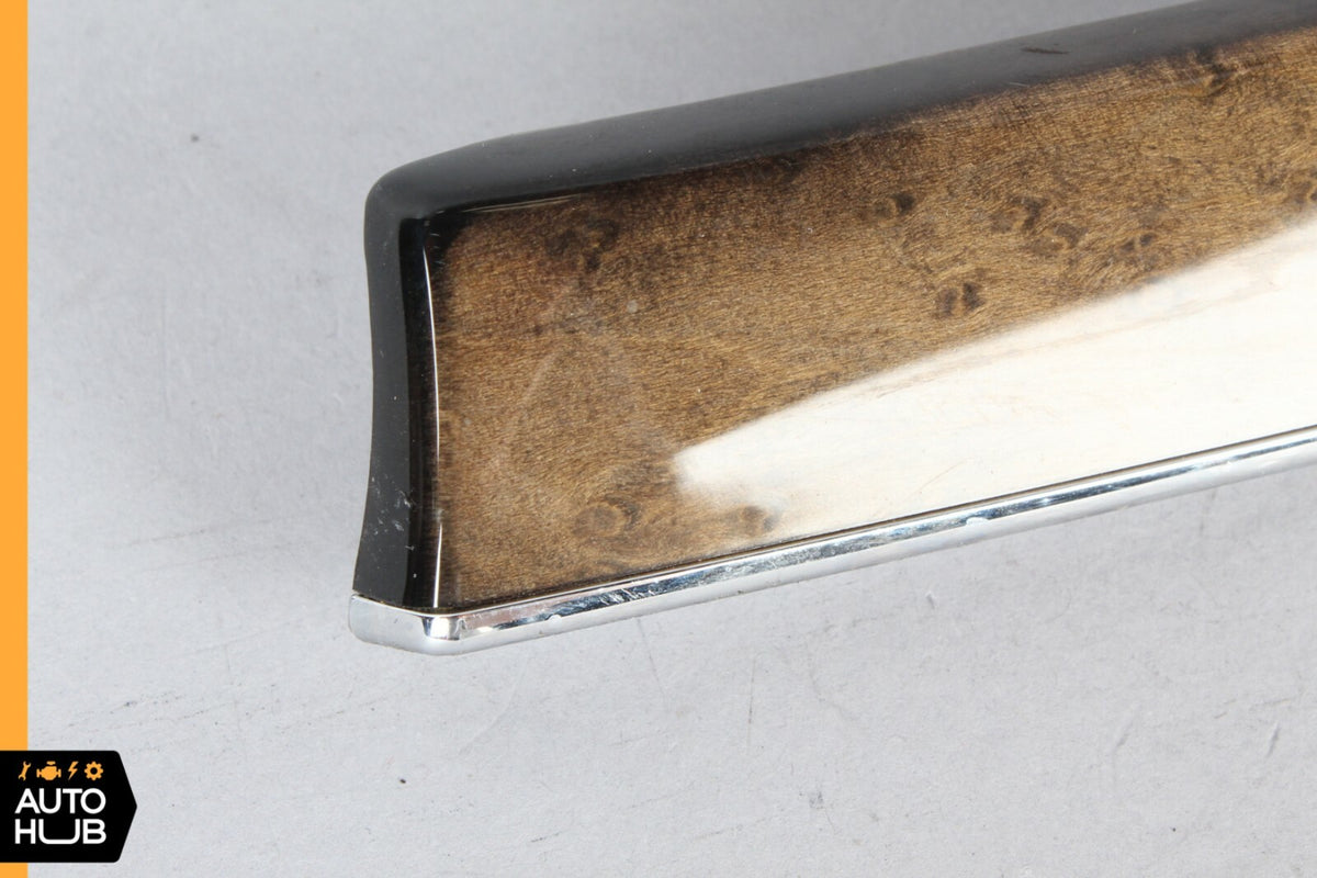 03-09 Mercedes W211 E350 E500 Dashboard Dash Left Molding Trim Wood OEM - photo 2