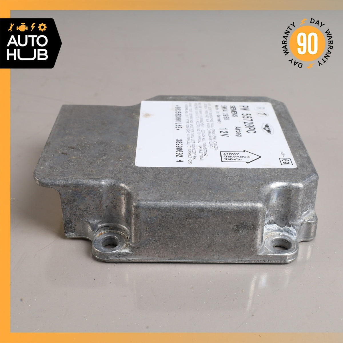 00-02 Bentley Arnage / RR Seraph Airbag Air Bag Sensor SRS Control Module OEM - photo 6