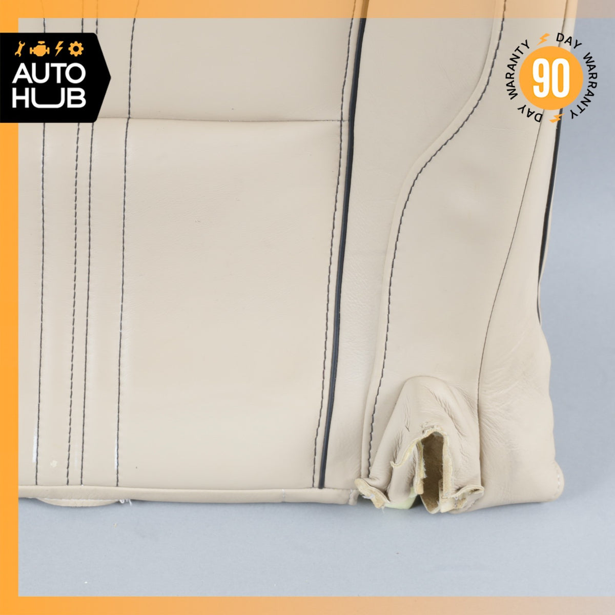13-15 Aston Martin DB9 Front Right Side Bottom Lower Seat Cushion Beige OEM 22k - photo 5