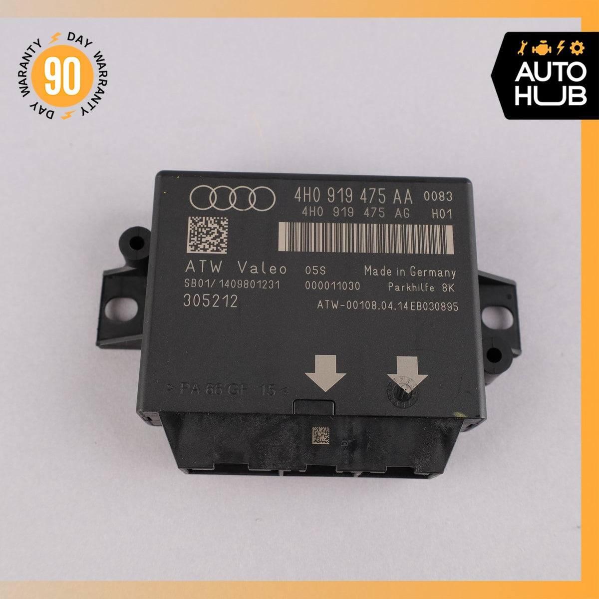 Audi C7 S6 Park Parktronic Parking Aid Assist Control Module 4H0919475AG OEM - photo 7