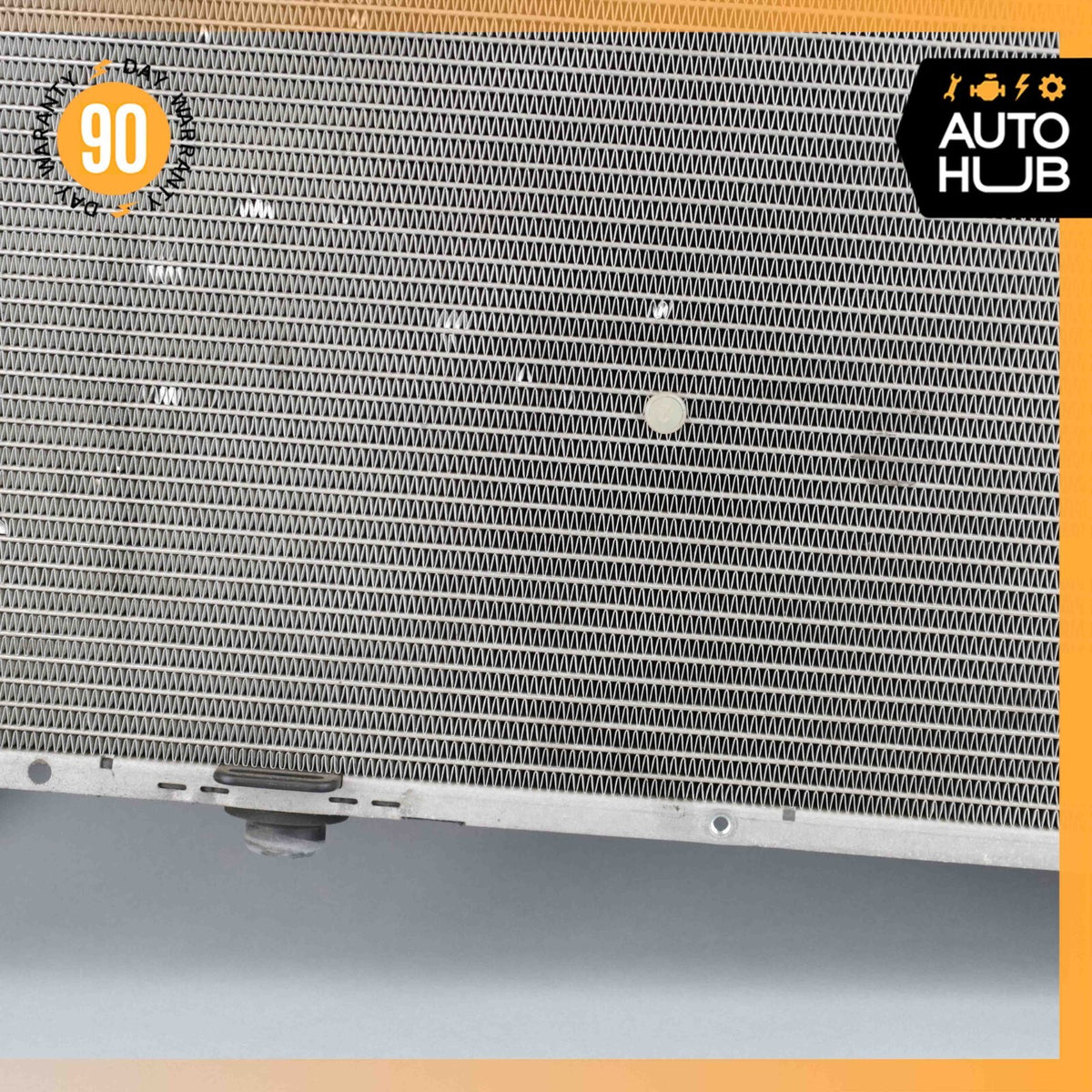 92-94 Mercedes R129 300SL SL320 Engine Cooling Radiator AC Air A/C Condenser OEM - photo 8