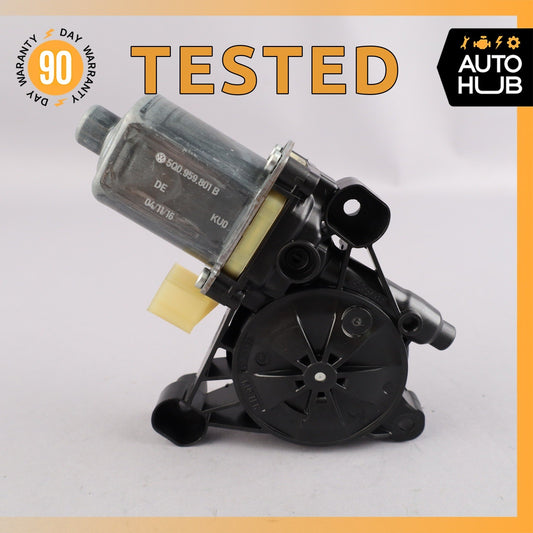 17-20 Audi 8V A3 Front Left Door Window Regulator Motor 5Q0959801B OEM - photo 1