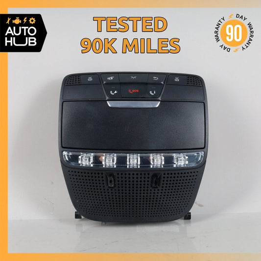 15-18 Mercedes W205 C300 C350e Overhead Dome Light Lamp Black OEM - photo 1