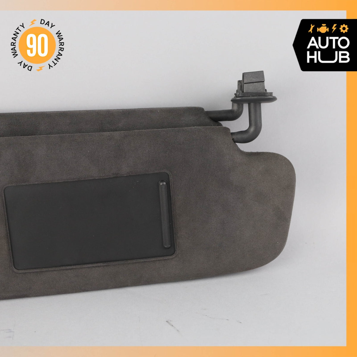 11-14 Porsche Cayenne 958 GTS Sun Visor Sunvisor Front Right Side Suede OEM 82k - photo 11