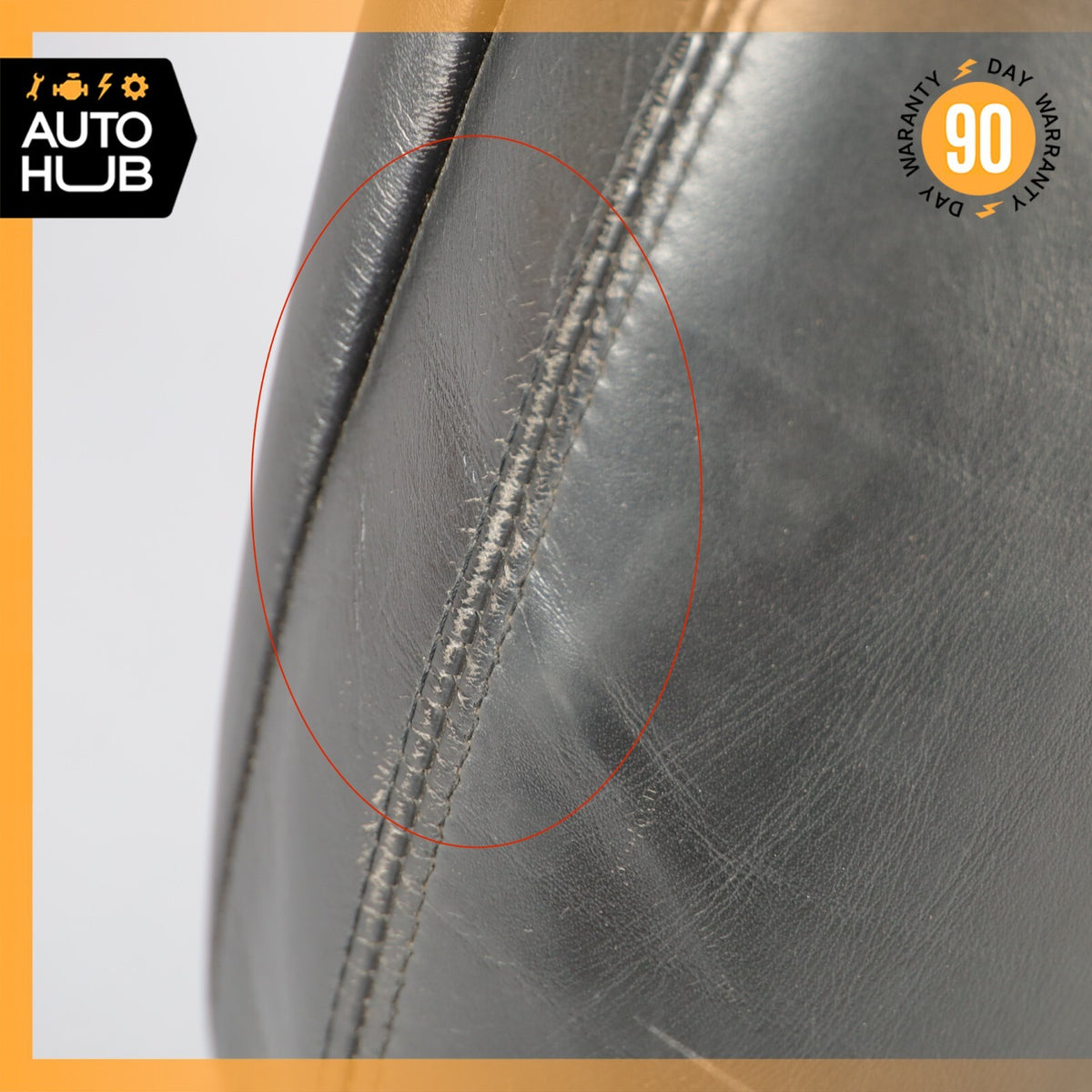 03-06 Bentley Continental GT Coupe Front Right Side Seat Upper Back Cushion OEM - photo 6