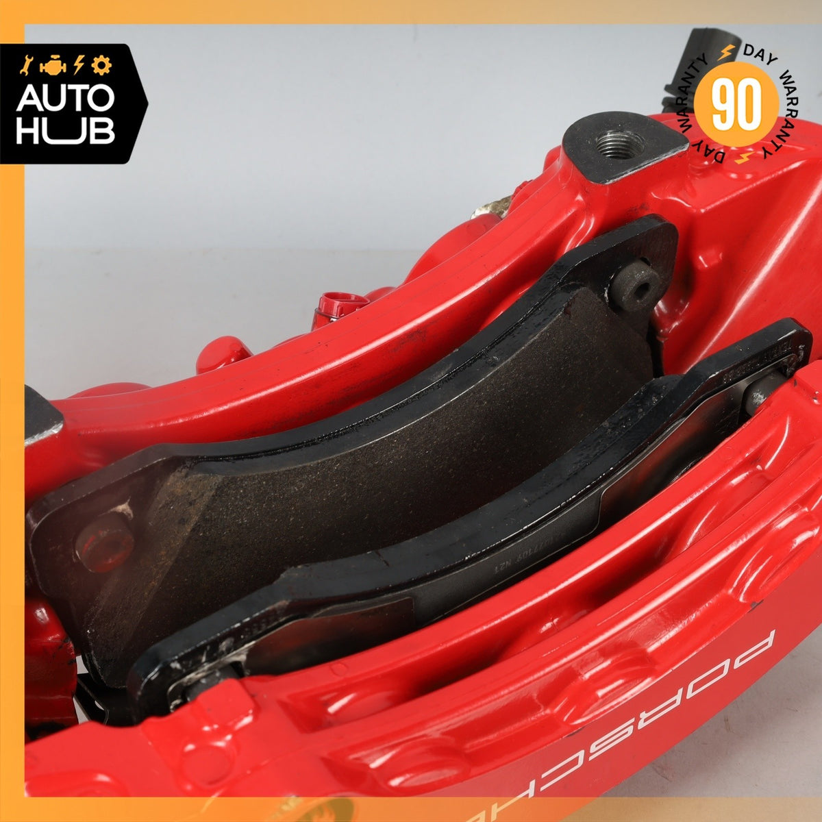 10-18 Porsche Macan 95B Cayenne Front Brake Calipers Left & Right Set OEM 44k - photo 8