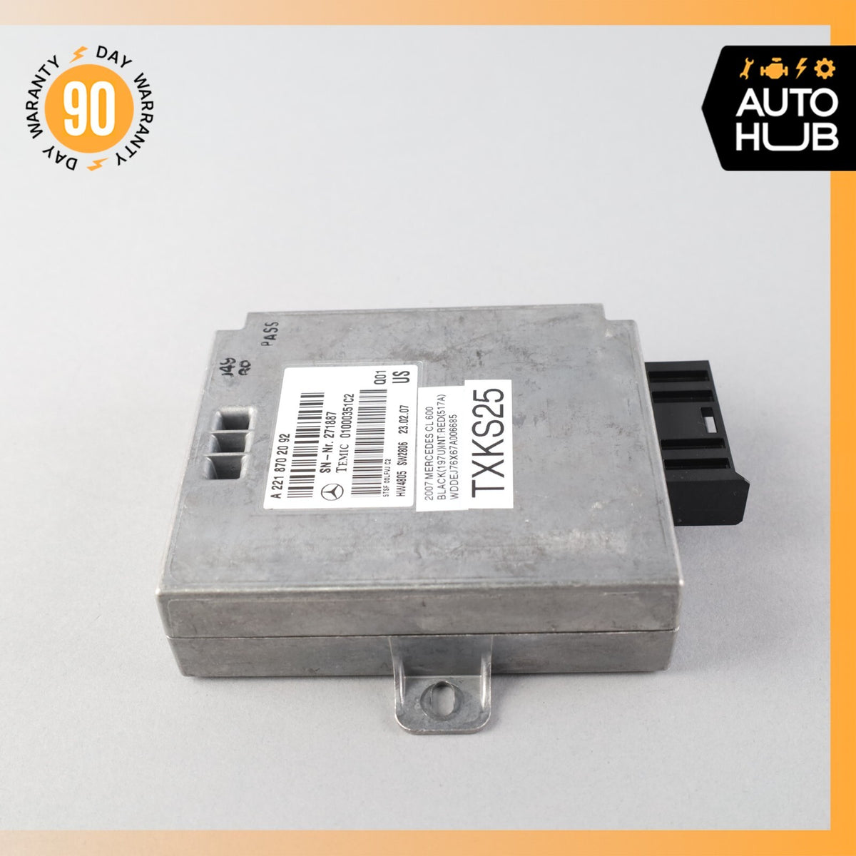 07-14 Mercedes W216 CL600 S63 Voice Language Communication Control Module OEM - photo 5