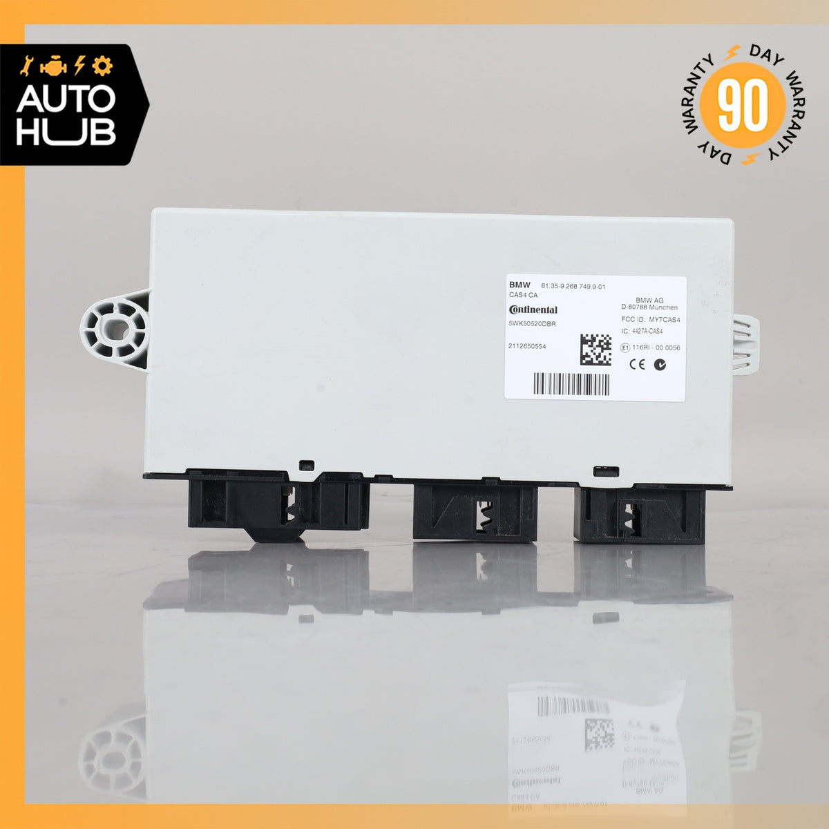 10-19 BMW F10 550i 650i Anti Theft Locking Control Module Unit Computer CAS OEM - photo 6