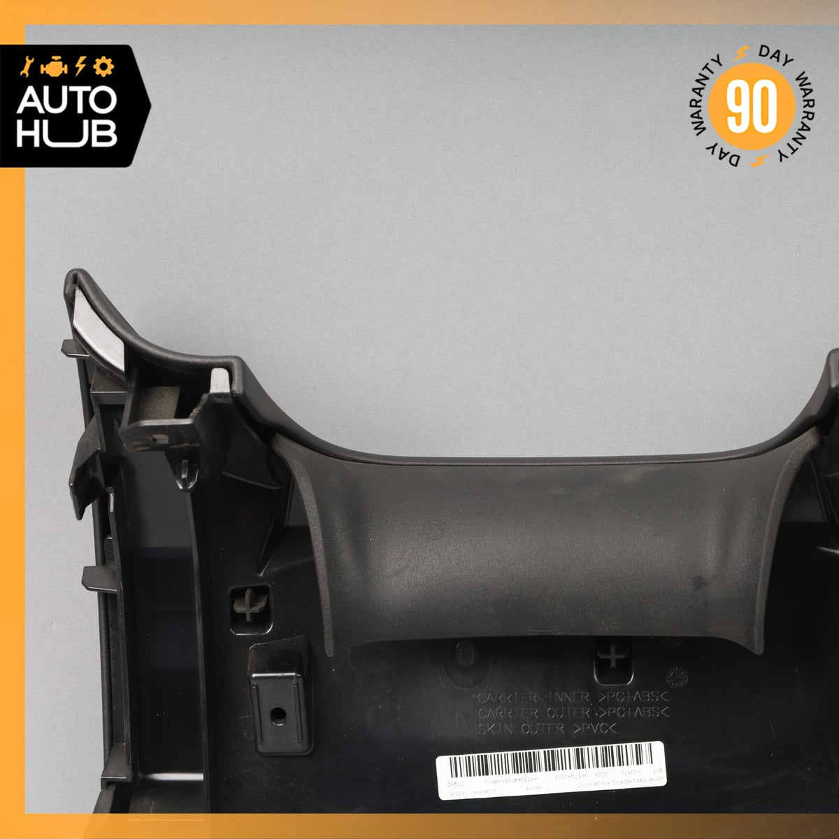 14-24 Jaguar X152 F-Type Front Left Under Dash Lower Knee Panel Black OEM - photo 11
