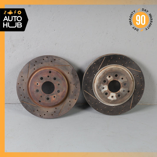 Maserati GranTurismo M145 Rear Brake Rotors Disc Left & Right Set of 2 OEM - photo 1