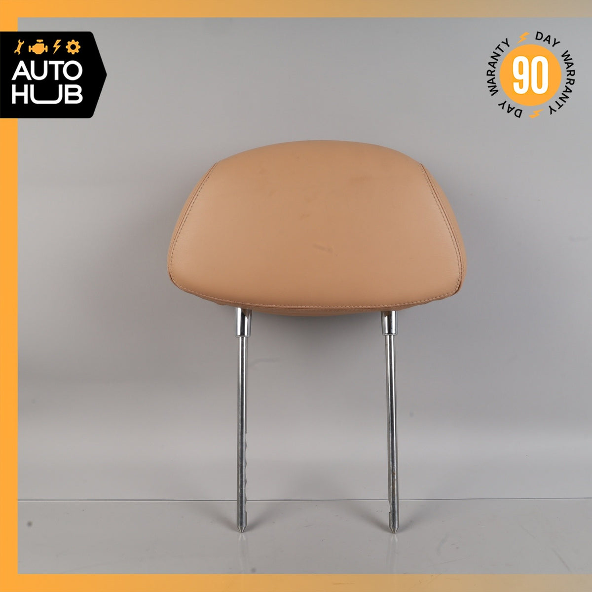 Bentley Arnage Front or Rear Seat Headrest Head Rest Brown OEM 50k - photo 2